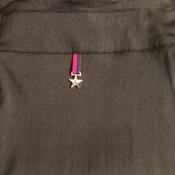 Tommy Hilfiger size 10 black mini skirt flat zip front - Picture 4 of 11